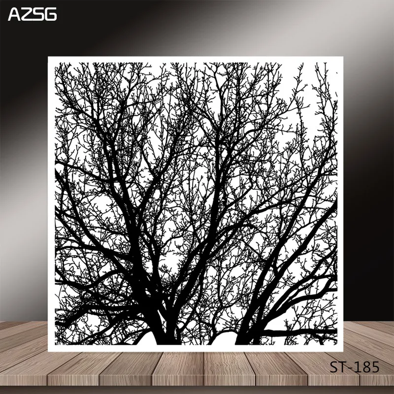 

Branch/trees Transparent Silicone Clear Stamps/seal for DIY Scrapbooking/Card Making/Photo Album Decoration Supplies