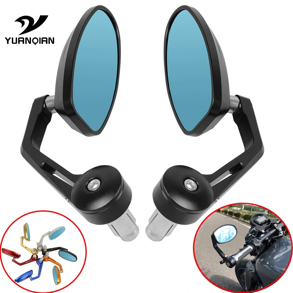 Universa 7/8" 22mm Handlebar Motorcycle Mirror View Side Rear Mirror For Aprilia CAPANORD 1200 Rally ETV1000 MANA FALCO SL1000