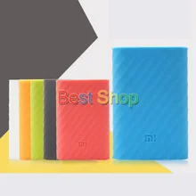 High quality Original Xiaomi 10000 case 100% Fit For Xiaomi Power bank 10000mah protetive cover silicone case gel rubber case