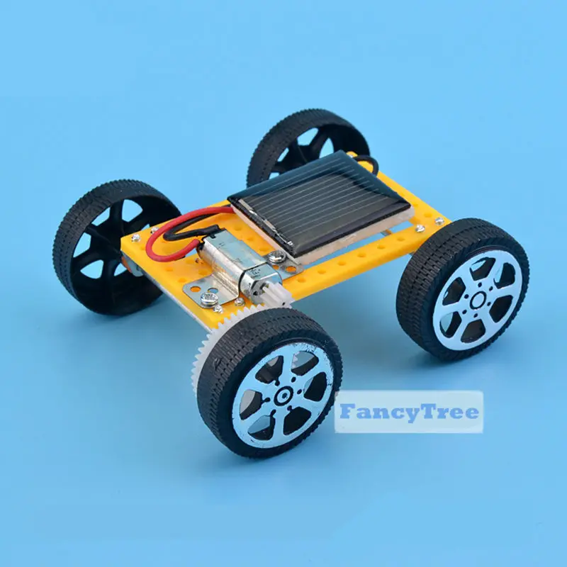 

DIY Solar Toy Car Mini Solar Energy Toy Racer Child Kid Solar Car Assemble Solar Vehicle Education kit children gift