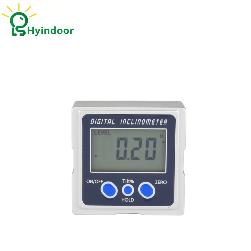 

Digital Level Inclinometer Protractor with three surface Angle Finder Gauge Meter digital inclinometer mini box magnets