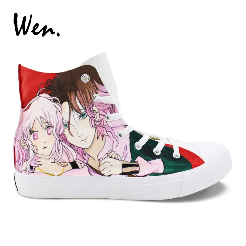 Wen Design Anime Diabolik Lovers Hand Painted Canvas Shoes High Top