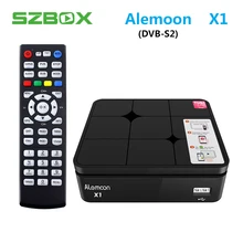 ALEMOON X1 DVB S2 Smart Digital Terrestrial font b Receiver b font casting H 265 Decoder