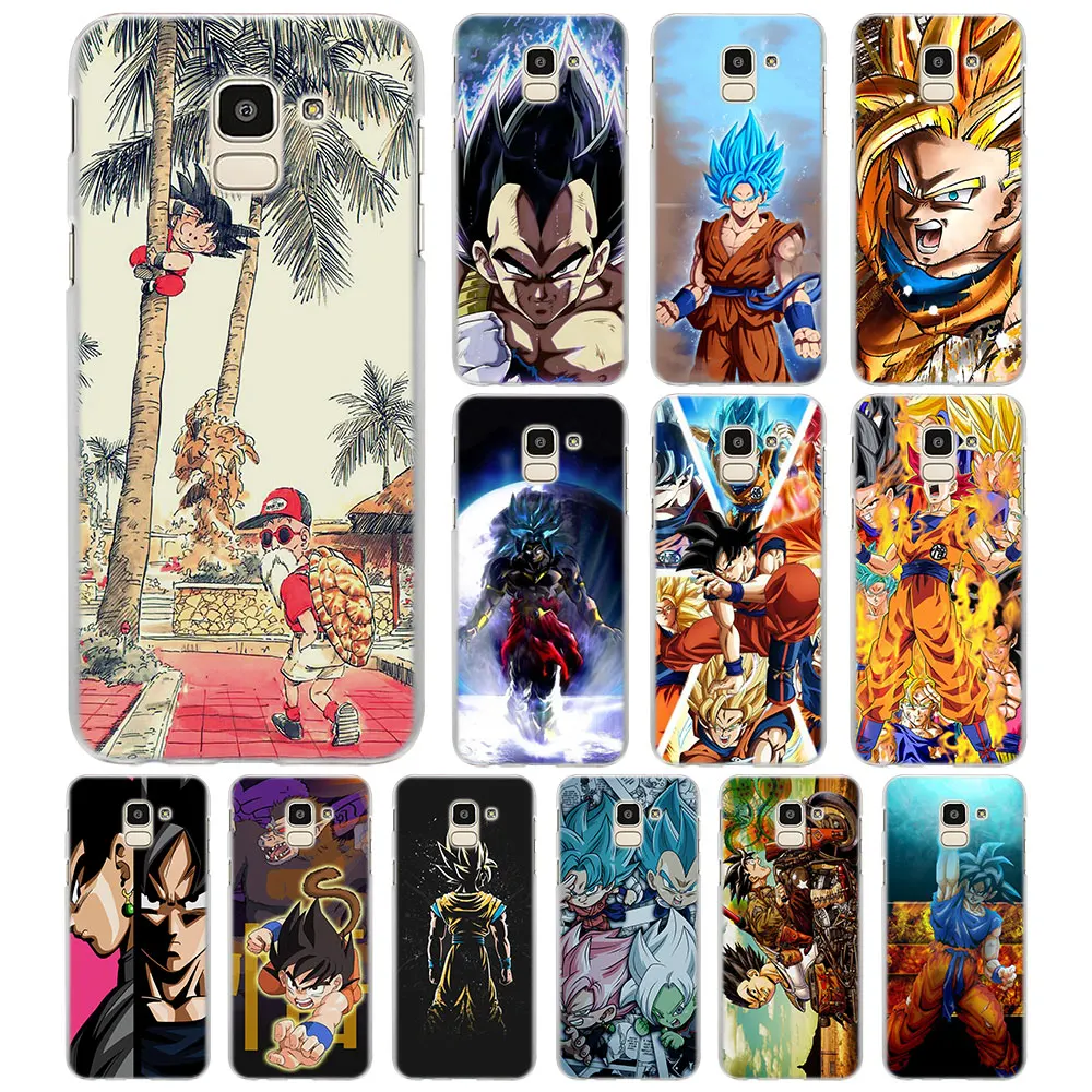 

Dragon Ball Super Goku Phone Case for Samsung Galaxy J3 J4 J6 Plus J7 J8 2018 J5 J7 Prime hard PC Coque fundas case