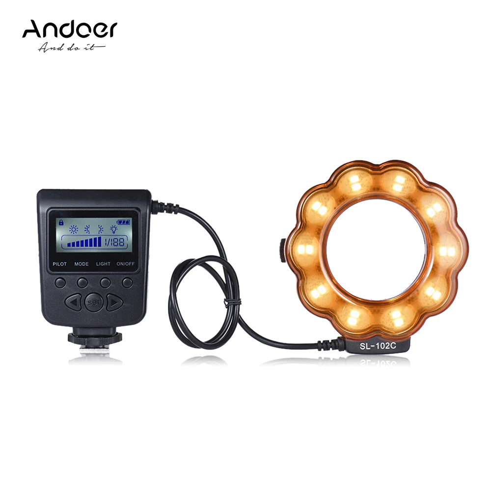 Buy Andoer SL 102C GN15 Macro Ring Flash Light Fill in