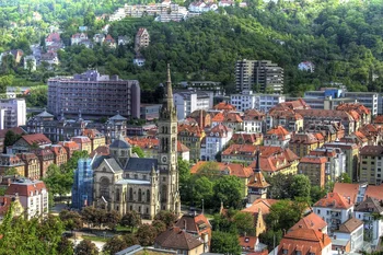 

Stuttgart Germany Cityscape 418TFJ canvas fabric poster custom print (frame available) for wall art room decoration home decor