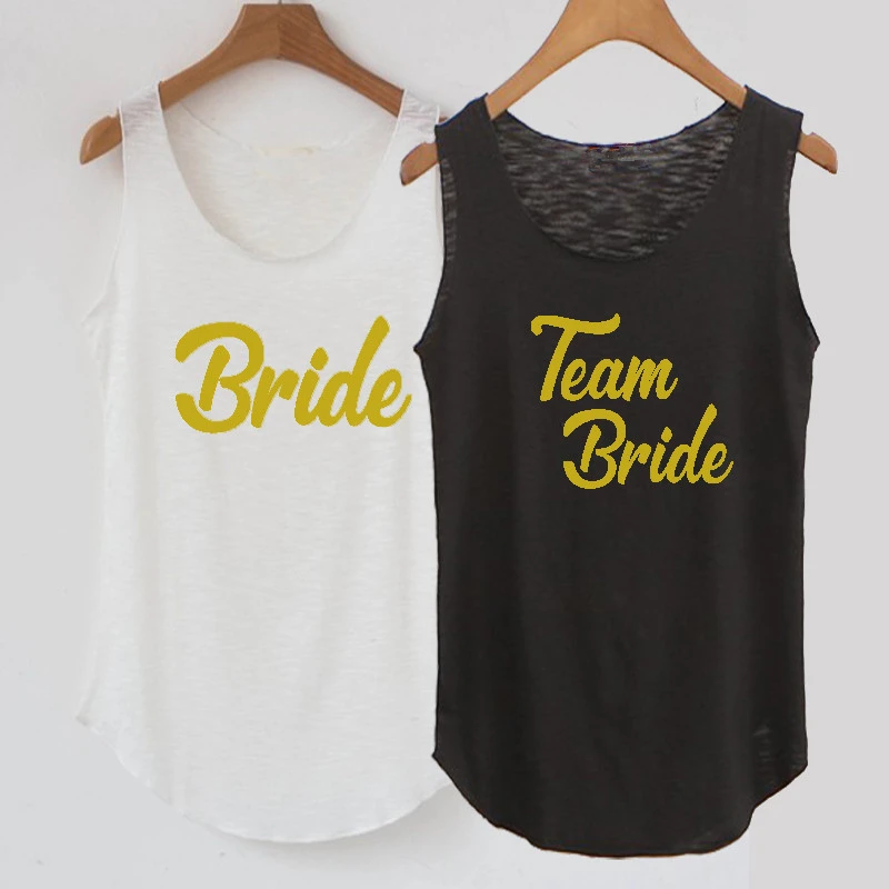 team bride tank tops
