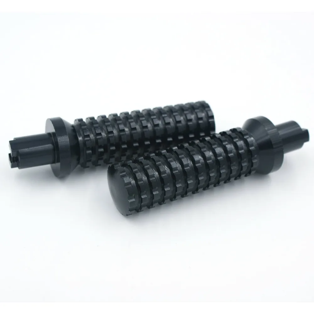 

CNC Aluminium Foot Pegs fit for Vortex Racing Rearsets Hond Kawasaki Suzuki