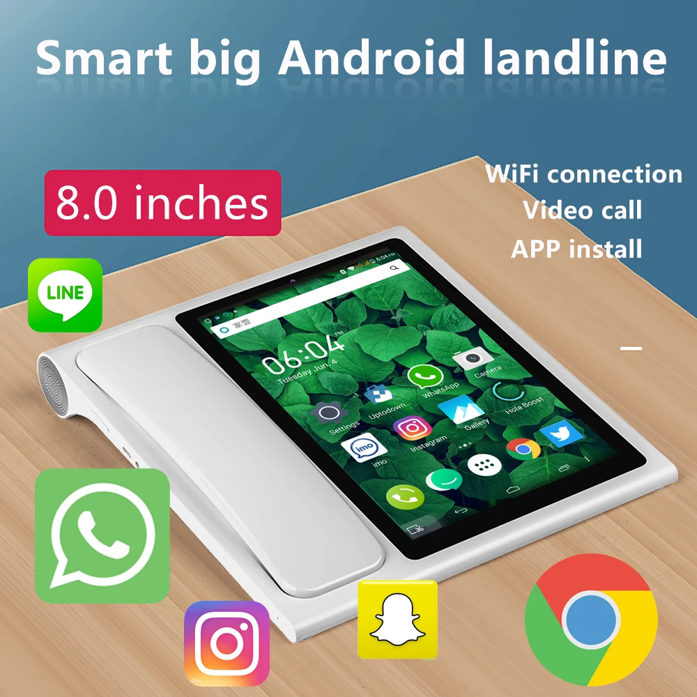 Smart Wireless Landline With Sim Card Videophone Glob Universal