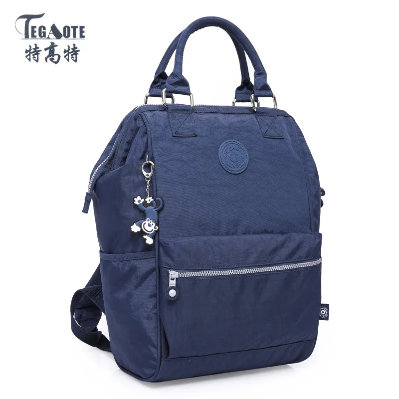 TEGAOTE 2017 La escuela Mochila para chica adolescente Mochila femenina mochilas impermeable de Nylon Casual mujeres portátil Mochila TEGAOTE 2017 La escuela Mochila para chica adolescente Mochila femenina mochilas impermeable de Nylon Casual mujeres portátil Mochila