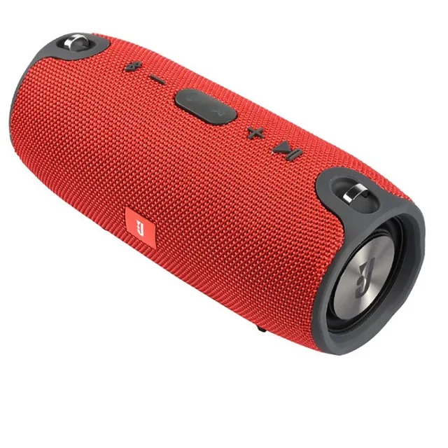 40 Вт Bluetooth Колонка Беспроводная портативная звуковая коробка бас стерео сабвуфер Micro USB TF карта FM 3,5 мм AUX USB 2,0 звуковая панель - Цвет: red