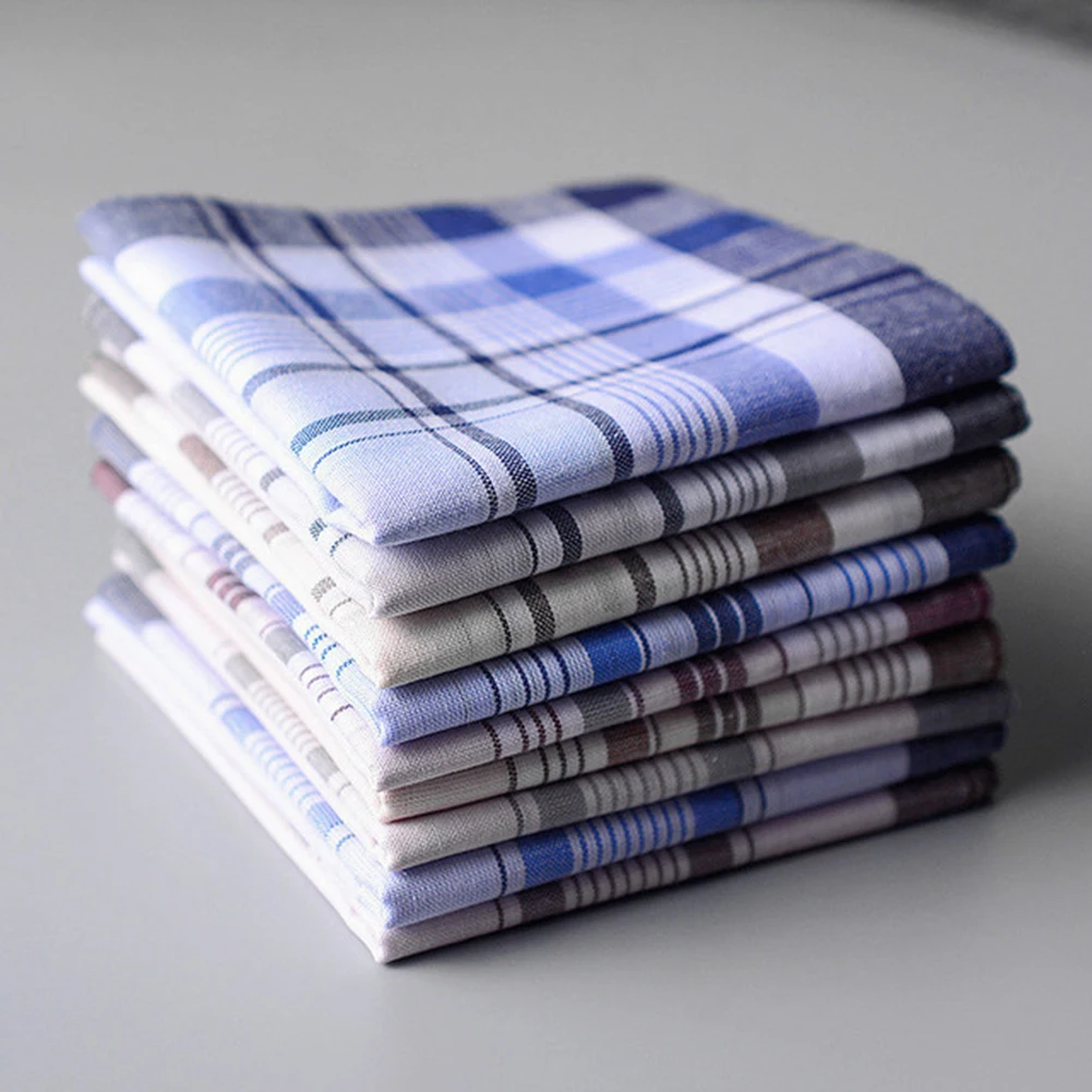 5 шт многоцветный плед полоса мужские карманные квадраты бизнес полотенце для сундуков Карманный платок носовые платки шарфы хлопок
