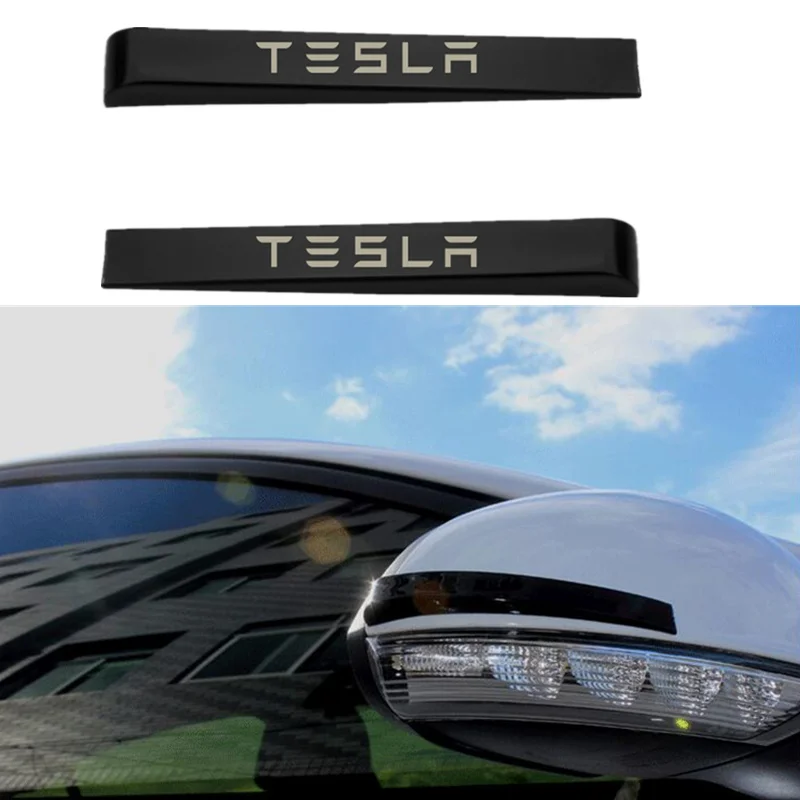 

Rearview mirrors modified anti-scratch trim protection strip decoration For Tesla Model S Model X