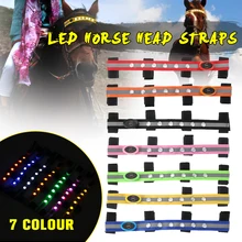 Светодиодный ремешок для конного тренера, для конного тренера, для конного человека, для ночного видения, много цветов, дополнительный аксессуар для коня
