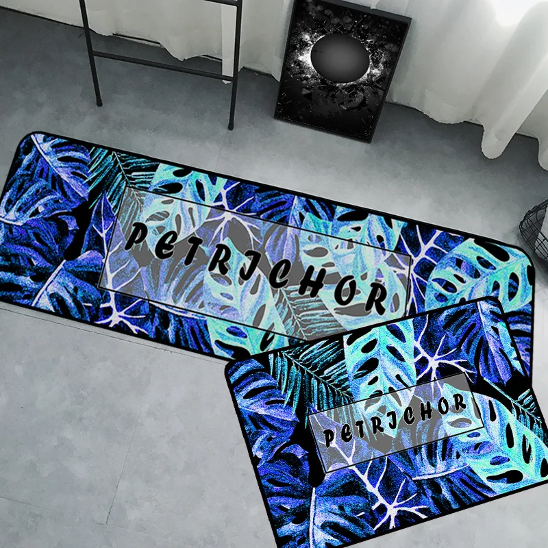 

Monstera Leaves Rugs And Bathroom Carpets For Kids Baby Home Living Room Petrichor Bedroom Floor Door Non Slip Toilet Bath Mat