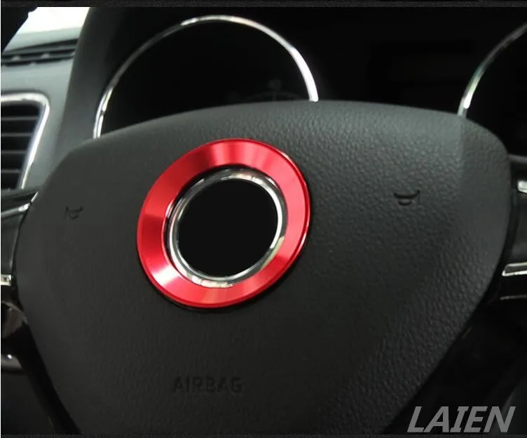 Мягкая эмалированная эмблема на руль для skoda octavia A5 A7 fabia rapid yeti superb|steering wheel emblem|skoda