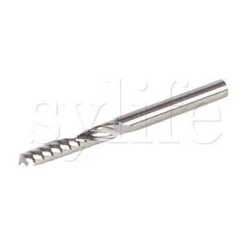 

17mm Solid Carbide CNC Single Flute Acrylic PVC Router Bits Tools Sharp spiral