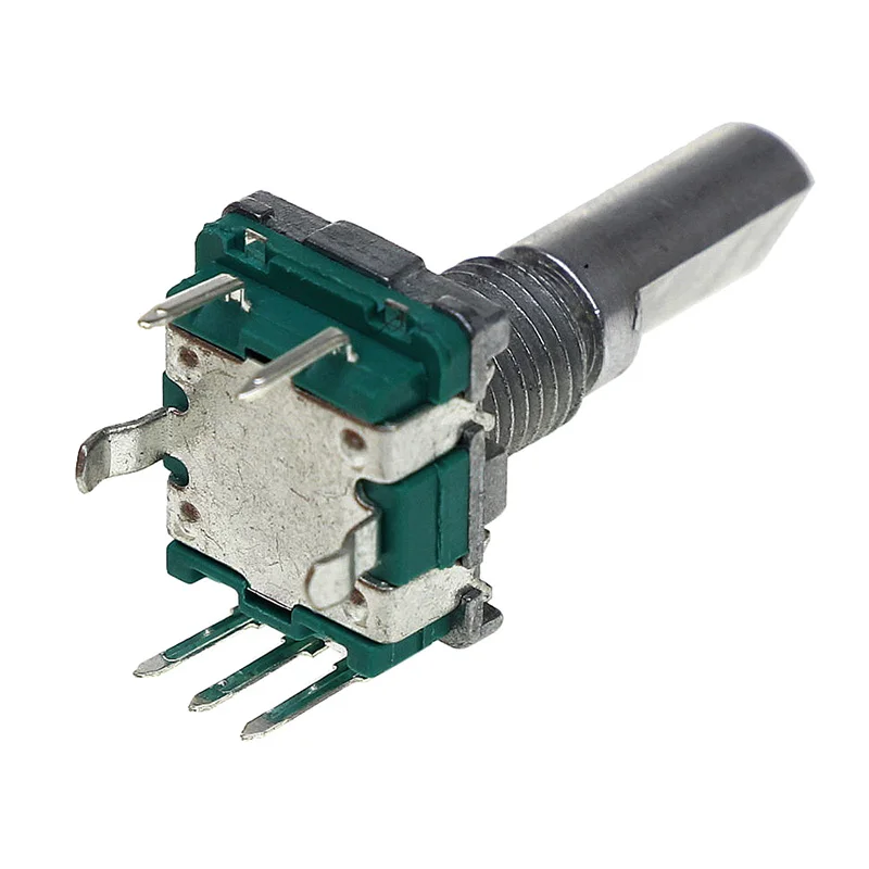 

1/2/5pcs Rotory Encodor Plum Handle Digital Potentiometer with Switch EC11 JR Deals