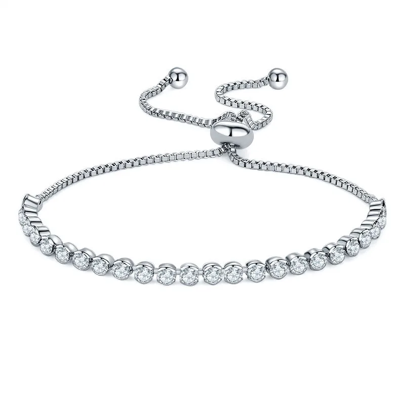 

2018 Sale Fashion jewelry crystal heart charm bracelet Crystals from Swarovski for women's gift