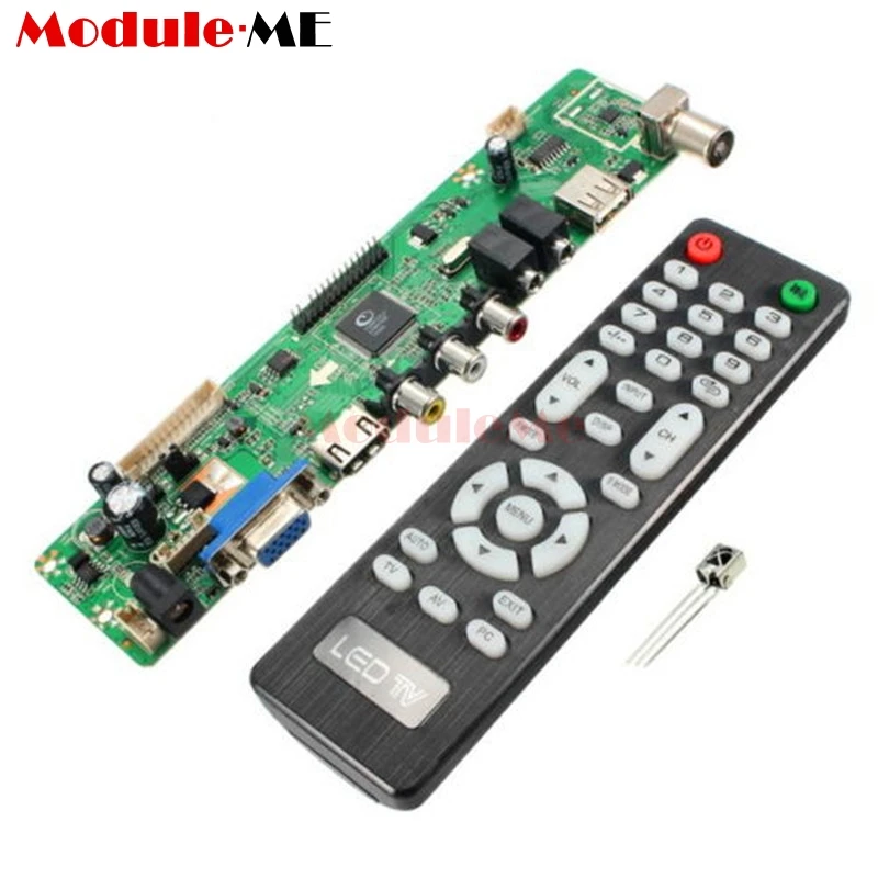 Universal LCD Controller Board Resolution TV Motherboard