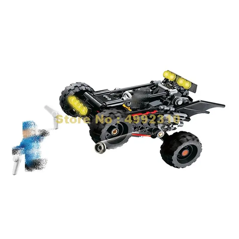 

10877 209pcs super hero comics batman movie bat dune buggy bela building blocks 70918 Bricks Toy