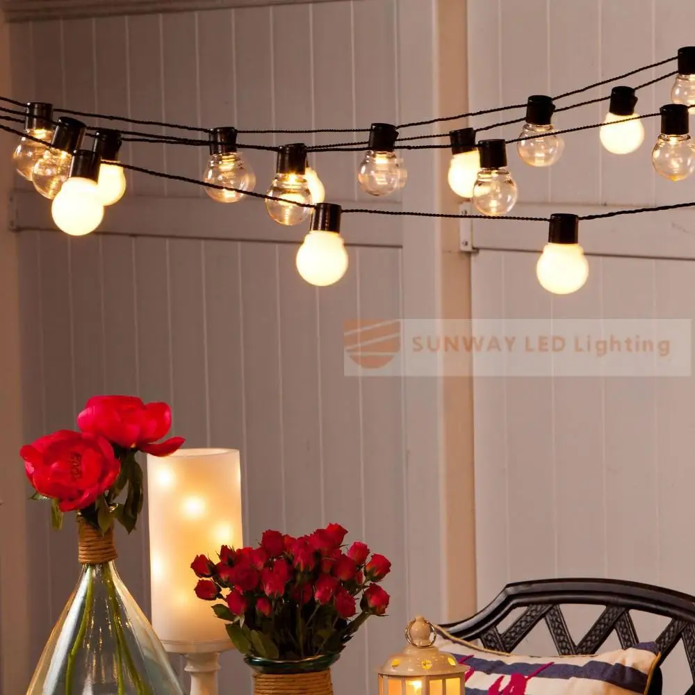 Guirnalda luces LED G45 para fiesta, guirnalda colgante de 20 leds, globo conectable, cadena de bolas, para Navidad, boda, jardín, novedad|christmas lights|led christmas lightsfestoon party - AliExpress