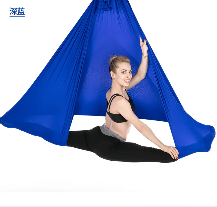New Multifunction Anti-gravity Yoga Belts Aerial Yoga Hammock Swing Body Building Gym Equipment for Home Resistance 16 Colors