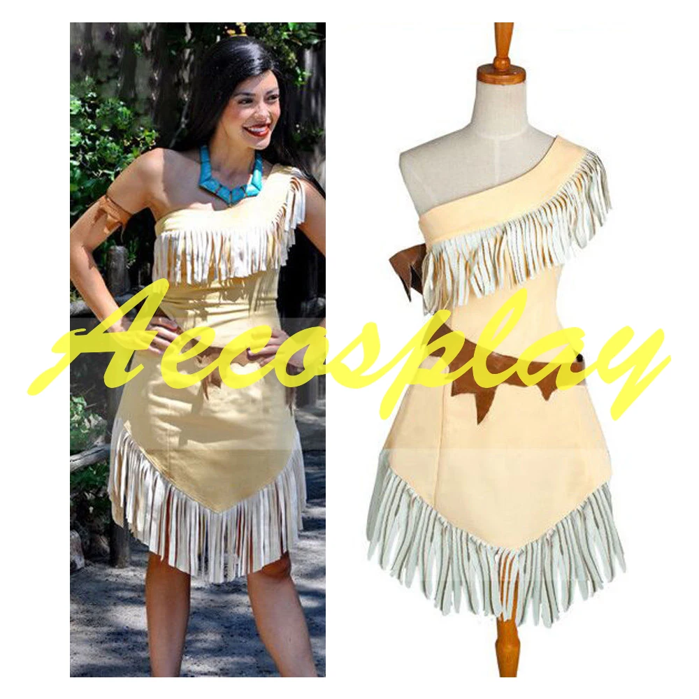 pocahontas gown