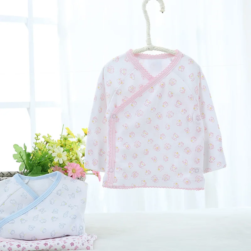 

Baby newborn clothes baby boys and girls t shirts v neck kids clothes long sleeves 100% cotton children t shirt clothing