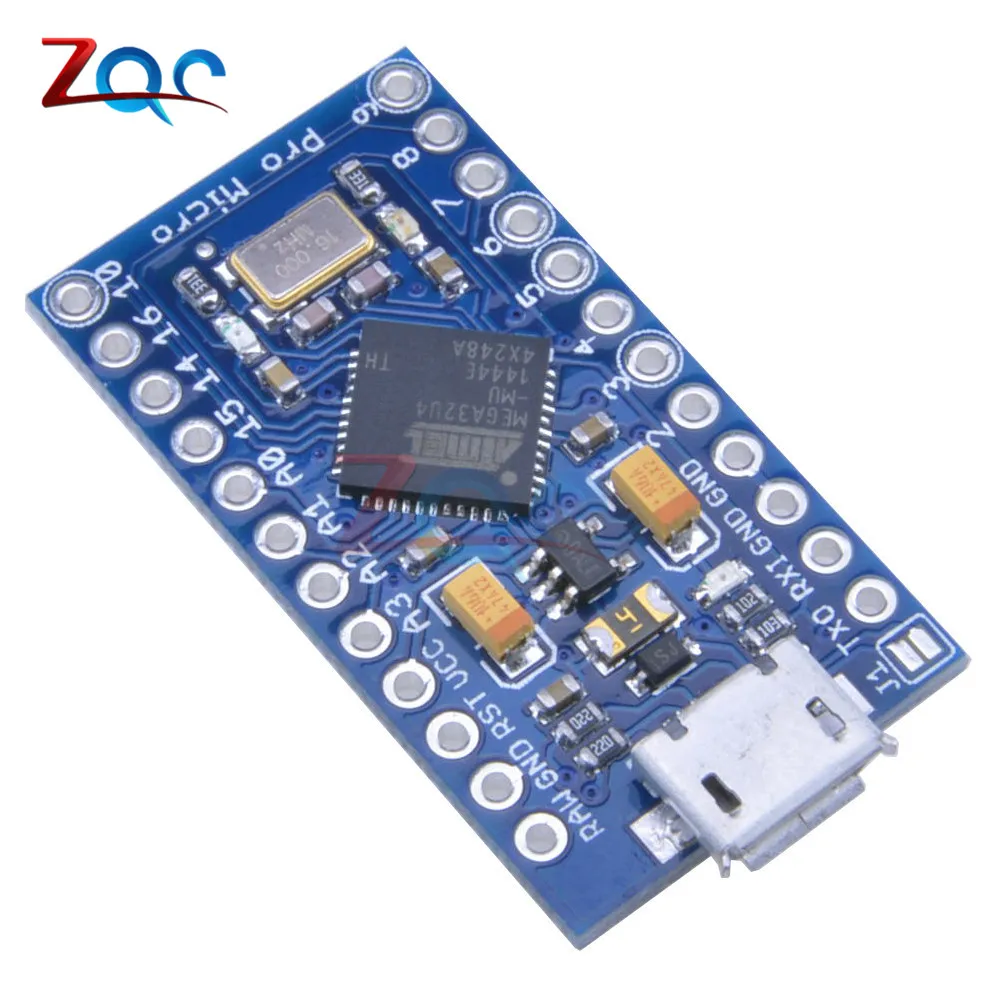 Микро-usb ATmega32U4 Pro Micro 3,3 В 8 МГц модуль платы для Arduino Leonardo ATMega 32U4 контроллер Pro-Micro Замена ATmega328