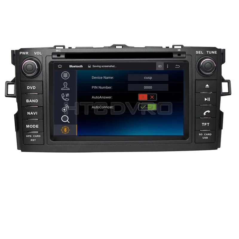 Top YMODVHT 7inch 4G Octa Core Android 9.0 7.1 Car DVD Player for Toyota Auris/Corolla Hatchback/Corolla 2012- Auto RDS Radio Audio 5
