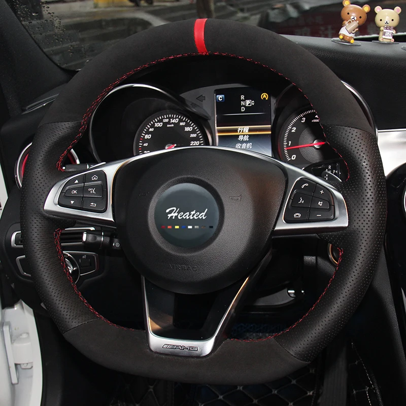 Steering Wheel Cover for Mercedes Benz C200 C250 C300 B250
