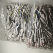 100 пар 3 контактный разъем белый провод мужчин и женщин водонепроницаемый кабель для светодиодный светодиодные ленты прожектор светодиодный цифровой трубки