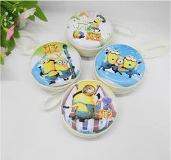 

2016 new children Minions headset bag coin bag hot sale cartoon coin purse Minions princess girls key case wallet
