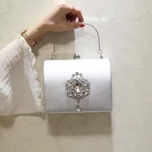 Кристальный дневной клатч, вечерние сумки, велюровые Стразы, шикарная сумка через плечо для свадьбы, бриллианты, Minaudiere, вечерние сумки