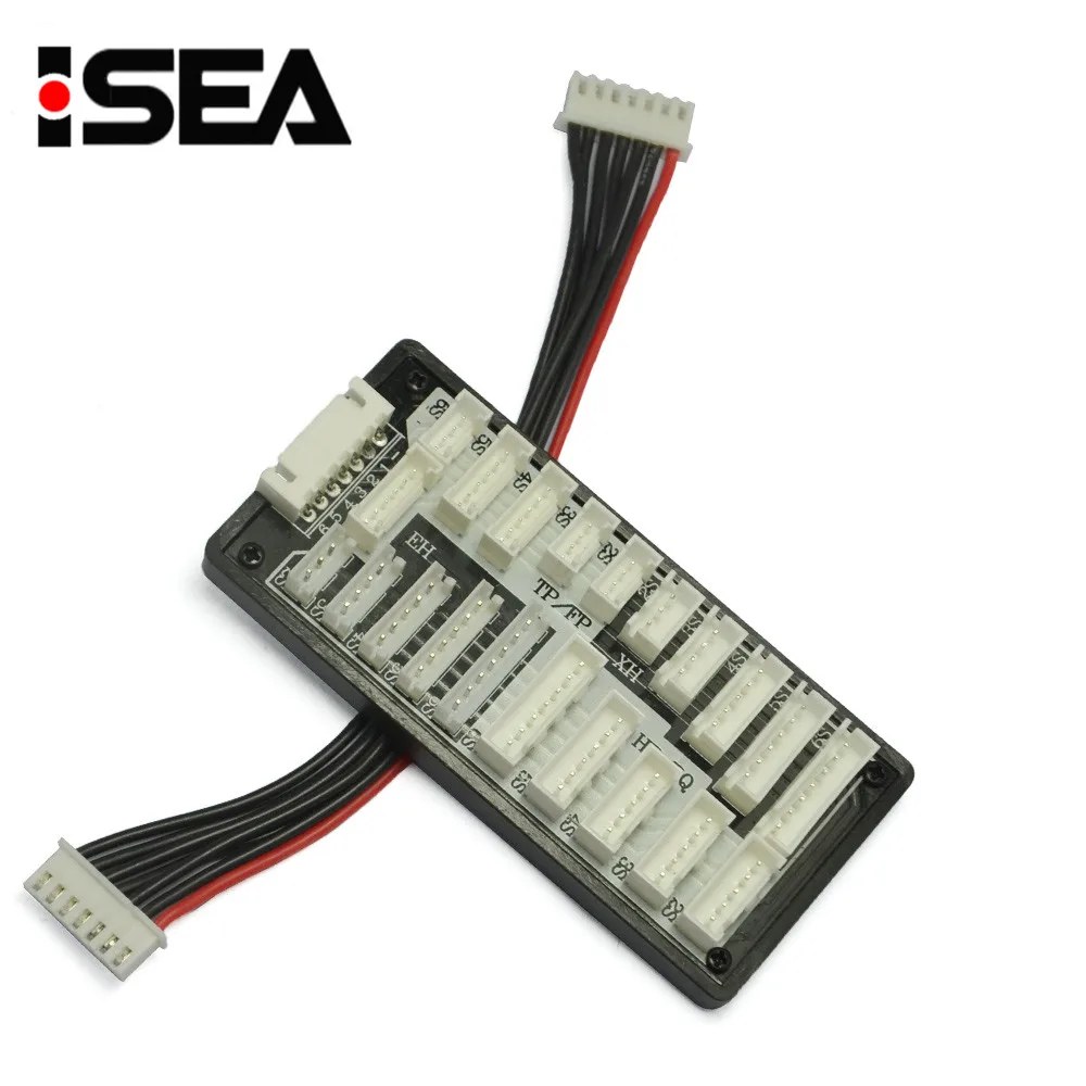 

HTRC Multi Charge Balance Board Charger Balance Adapter Board 2-6s EH XH TP/FP HP/PQ with 7 pin JST XH Cable Leads