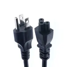 США C5 AC Мощность шнур 1,5 м 5ft(Национальная ассоциация владельцев электротехнических 5-15 P Питание жильный кабель провода для Тетрадь адаптеры переменного тока для ноутбука с рисунками Микки и разъем