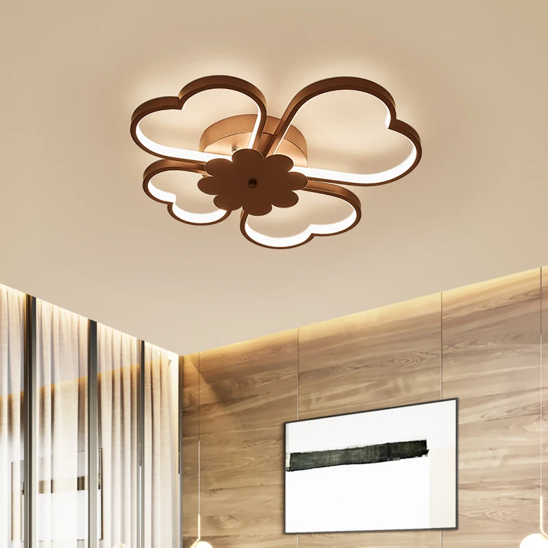 

Chandelierrec Modern LED Ceiling Chandeliers Living Room Bedroom AC90-260V Home Lighting Chandeliers Into Low Ceilings Fixtures