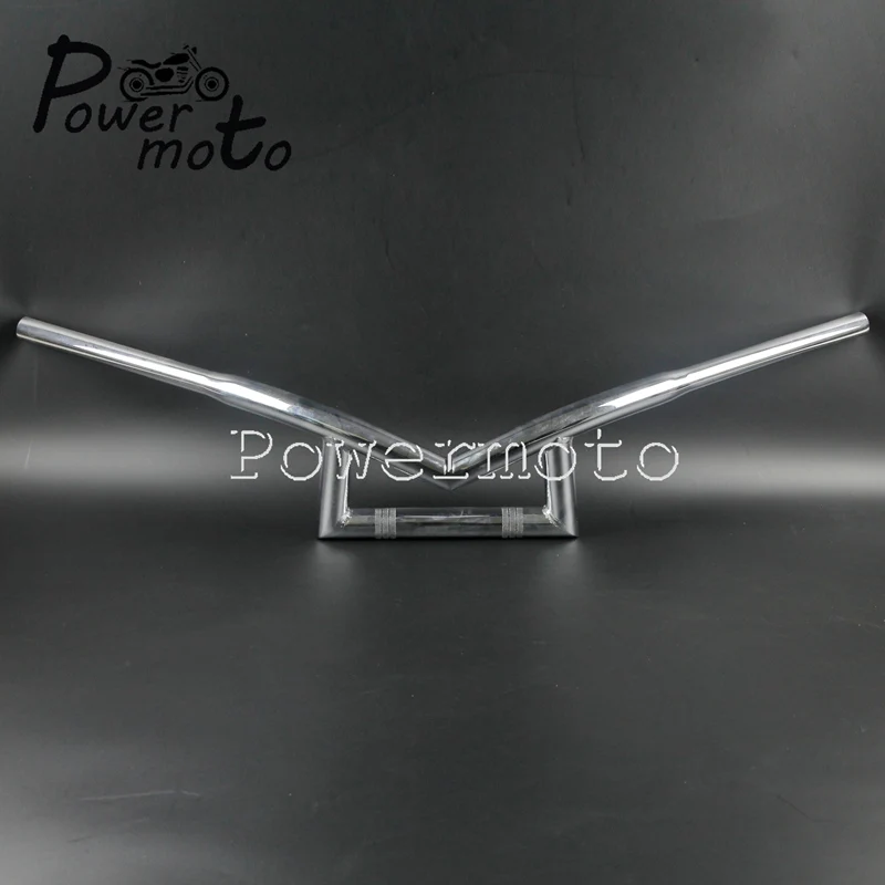 Хром 1-1/" Жир Бар V-Bar окно 1" Руль " подъем 35" Ширина HH z-бар для Suzuki Boulevard M109R VZR1800 2006