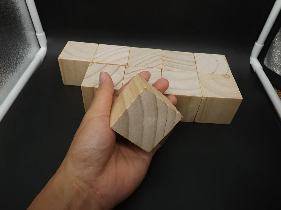 10 шт. 5 см Деревянный кубик игровой гаджет логический тизер Common Sense Развивающие игрушки для детей