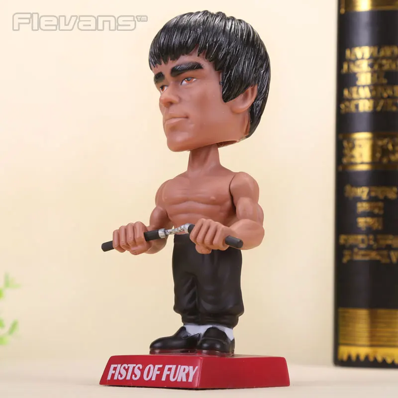 Fists of Fury Брюс Ли Wacky Wobbler Bobble Head Виниловая фигурка коллекционная игрушка кукла " 18 см с розничной коробкой