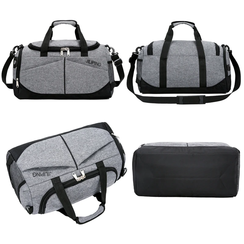  Hot Waterproof Men's Sports Gym Bag Women Travel Handbag Large Outdoor Tote Luggage Yoga For Fitness Shoulder Duffle Bags