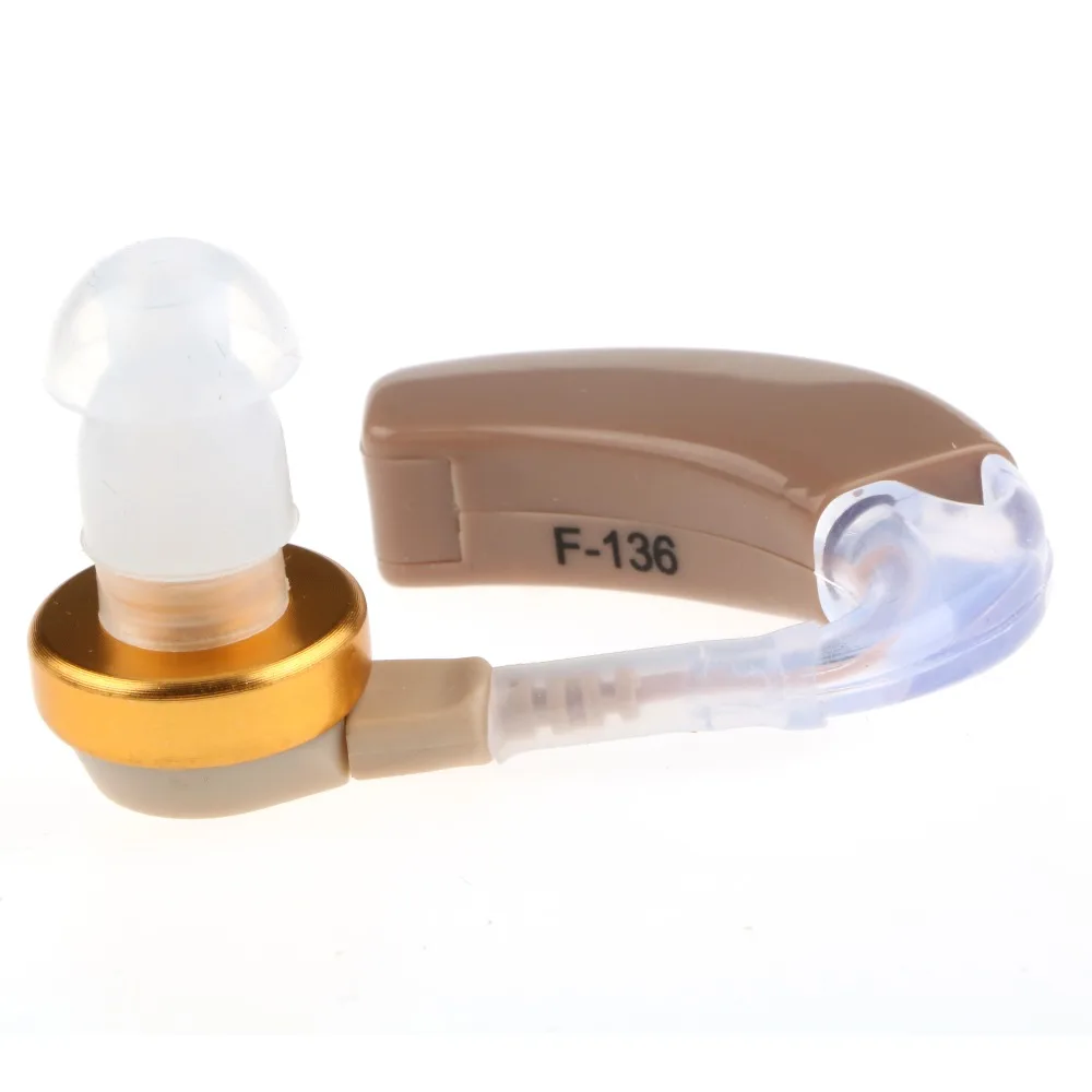 Factory direct sale Mini BTE Hearing Aid Aids AXON F 136 Volume