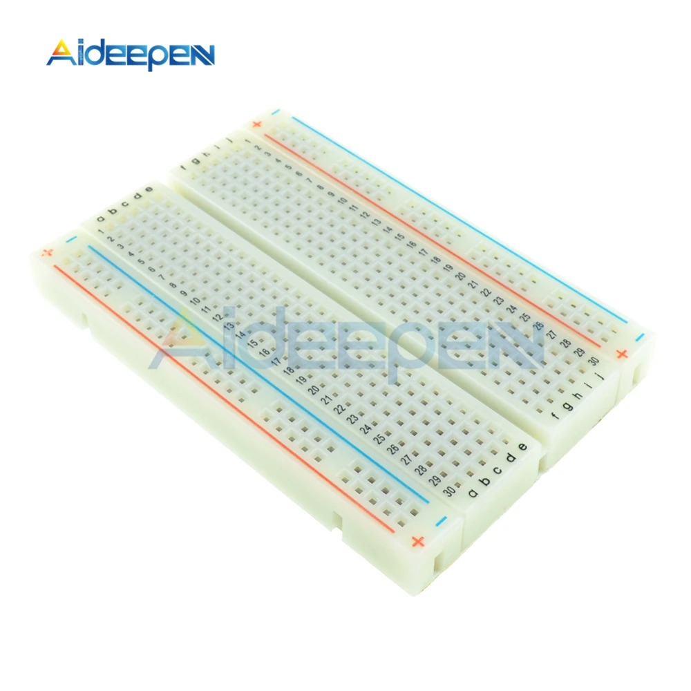 

Mini Bread Board Breadboard Solderless PCB Breadboard Universal Test Protoboard 400 Holes 400 Tie Points