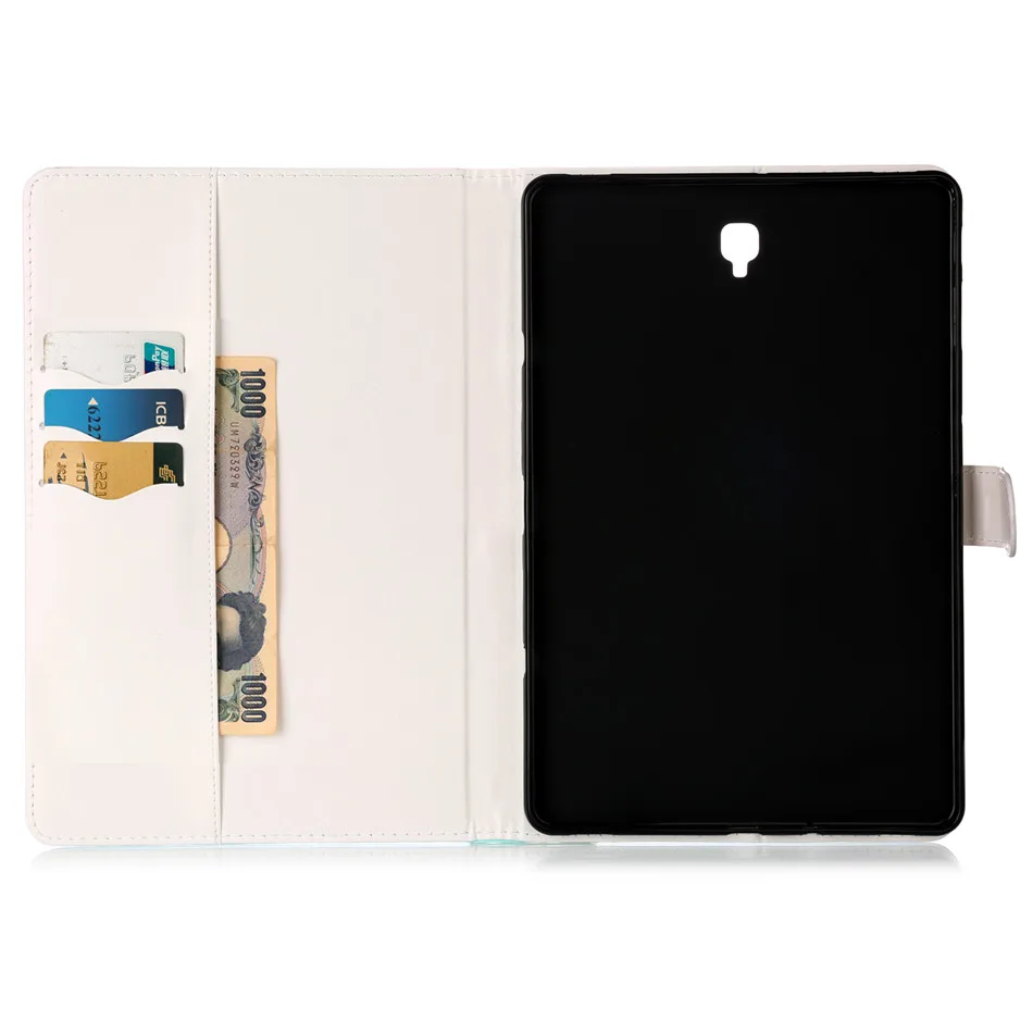 Чехол для Samsung Galaxy Tab S4 10,5 2018 SM-T830 T830 T835 T837 чехол для планшета из искусственной кожи с мраморным дизайном + слот для карт