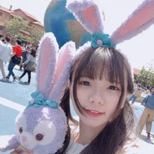 Stellar Loussier Стелла Кролик костюм Ухо монстр вечерние Вечеринка волосы головной убор прекрасный мультфильм головной убор балет выпуск шерстяной ткани