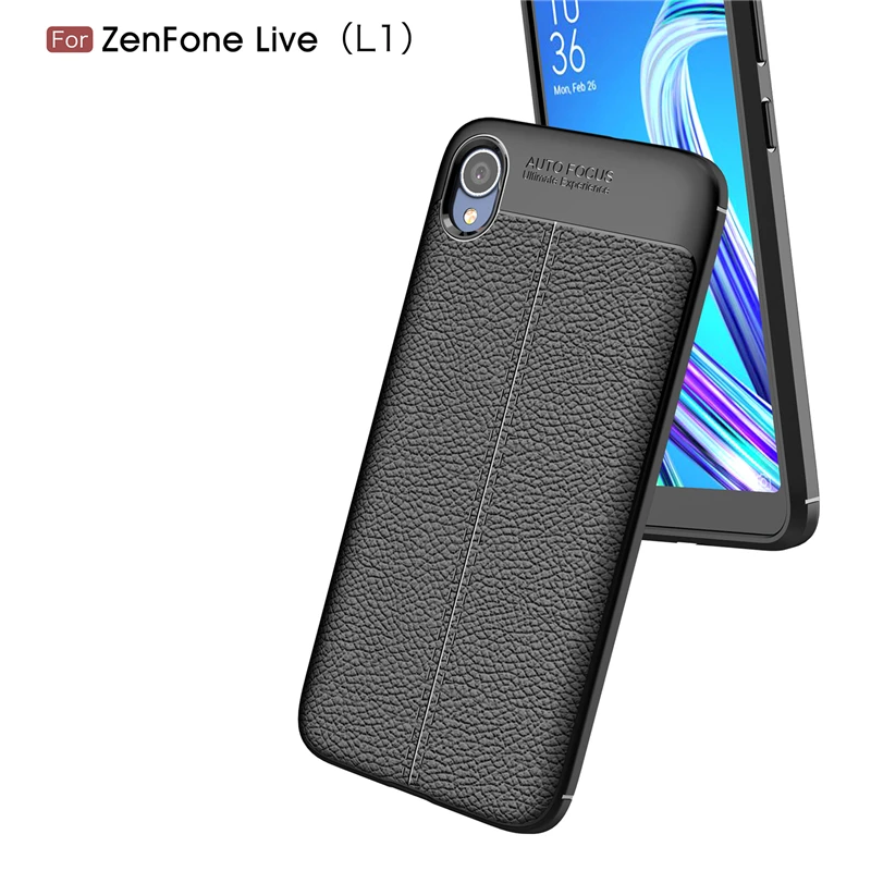 Litchi silicone case for Asus Zenfone Live (L1) ZA550KL (6)