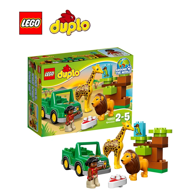 

LEGO Duplo Savanna Architecture Building Blocks Model Kit Plate Educational Toys For Children LEGC10802