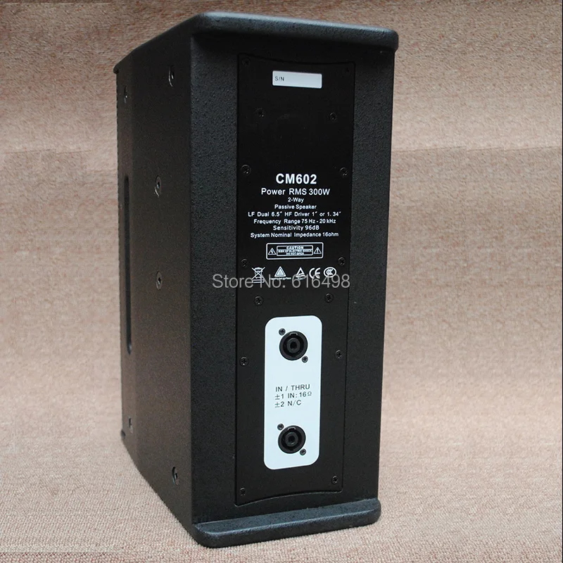 Компактная Колонка CM602 PA Коаксиальная 6 5 дюйма Громкая колонка с точечным