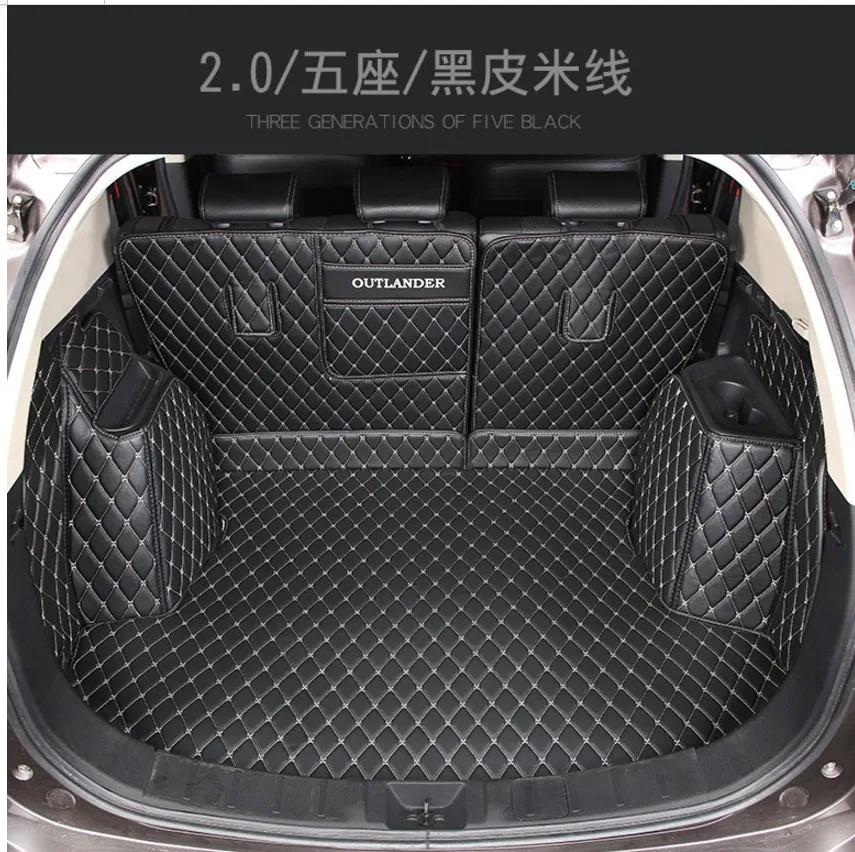 Коврик для багажника автомобиля для Mitsubishi Outlander 2013- 2,4, аксессуары для интерьера, коврик для автомобиля, коврик для багажника